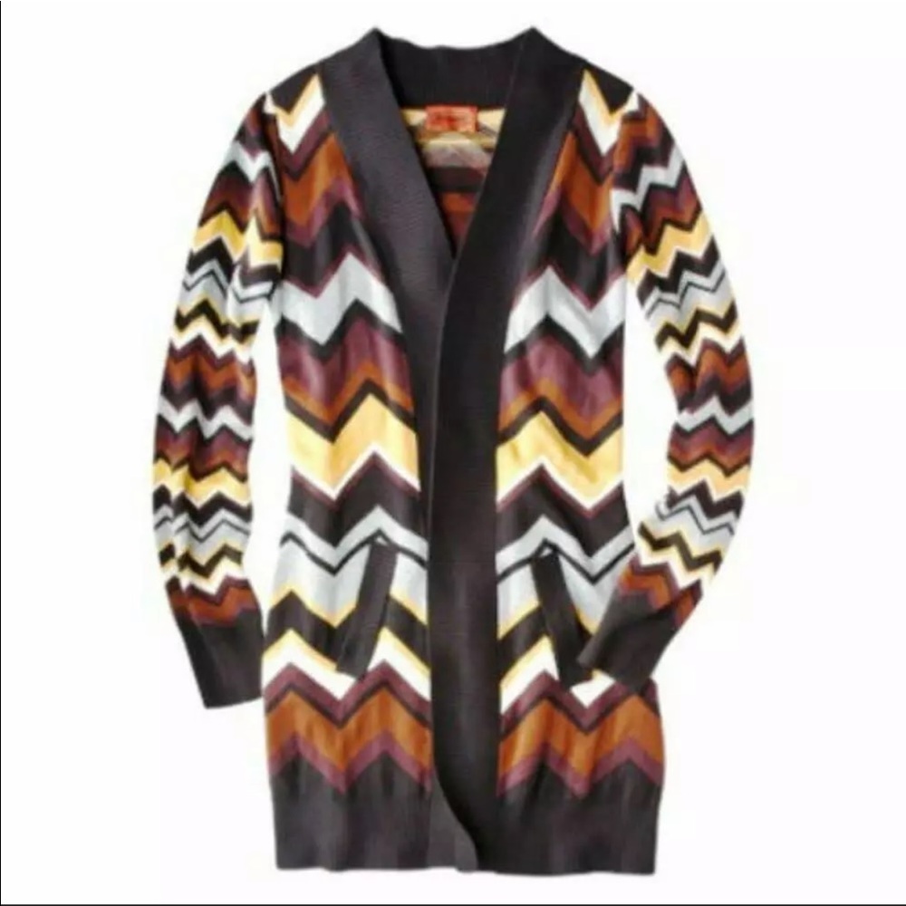 Missoni for Target Chevron Longline Cardigan XL